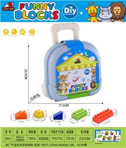 拉杆C(小)小颗粒积木180克(135PCS+) - OBL10426633