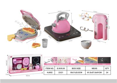 小家电搅拌器华夫饼电池炉大盒套装（搅拌器功能电动. 电池2*AA不包/华夫饼功能灯光音效，变色. 电池3*AAA不包/电池炉功能灯光声效. 电池3*AAA不包） - OBL10426684