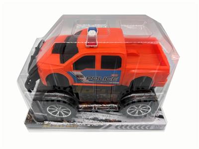 高脚喷漆惯性越野皮卡警车 - OBL10426906