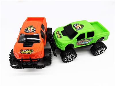 高脚喷漆惯性越野皮卡车（涂鸦标） - OBL10426907