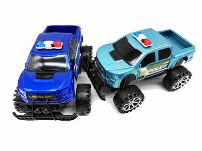 高脚喷漆惯性越野皮卡警车 - OBL10426911