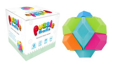 益智拼装9.6公分角型球（存钱罐） - OBL10426960