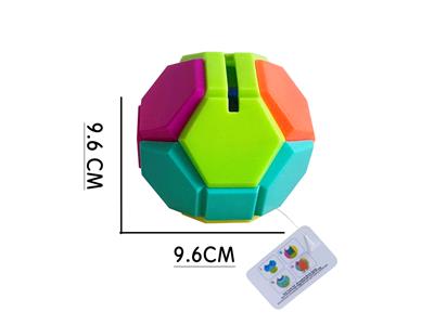 益智拼装9.6公分方型球（存钱罐） - OBL10426965