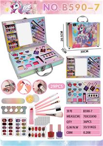 独角兽加大手提铝盒化妆包 - OBL10427513