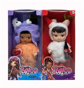 2代8寸12关节实身毛绒动物贝拉兹娃娃带束花带可乐 - OBL10427637