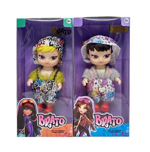 2代8寸12关节实身毛绒时装贝拉兹娃娃带项链 - OBL10427641