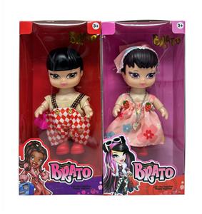 2代8寸12关节实身时装贝拉兹娃娃带手提包带项链 - OBL10427654