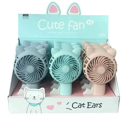 猫耳手压小风扇 按压风扇小风扇手持风扇迷你风扇手动风扇 - OBL10427846