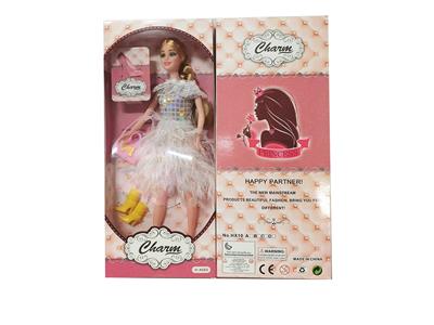 高档11.5寸活手实身时装芭比带包包鞋子配件 - OBL10428000