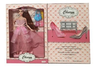 高档11.5寸9关节实身时装婚纱芭比带包包鞋子吸塑配件 - OBL10428004