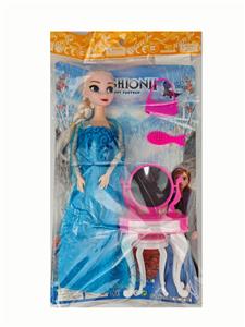 11寸实身九关节冰雪娃娃 艾莎公主 - OBL10428461