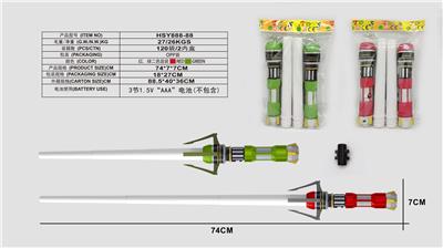 星球激光感应伸缩剑
（2支装） - OBL10428471