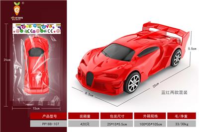 布加迪-实色
1:20CM惯性车袋装 - OBL10428627