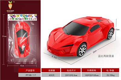 新莱肯-实色
1:20CM惯性车袋装 - OBL10428629