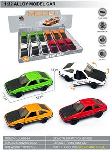 1:32回力二开门合金模型车-丰田AE86 - OBL10428688