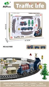 火车头三节配轨道 - OBL10429004