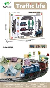 经典车头三节配轨道 - OBL10429005