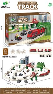 电动麦秆轨道套装【93PCS】带灯光音效包电 - OBL10429024