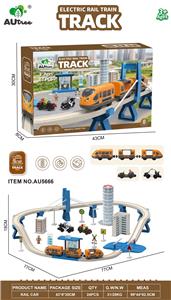 电动麦秆轨道套装【67PCS】带灯光音效包电 - OBL10429025