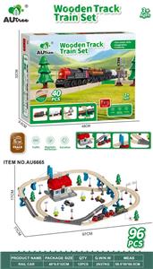 木制轨道套装96PCS - OBL10429030