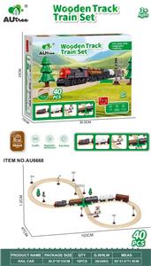 木制轨道套装40PCS - OBL10429033