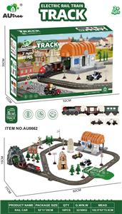 电动复古轨道套装【89PCS】带灯光音效包电 - OBL10429043