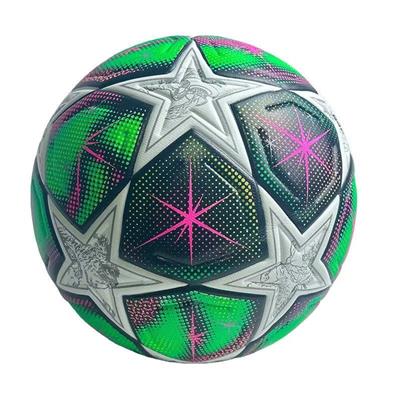 欧冠彩虹绿贴皮足球football - OBL10429136