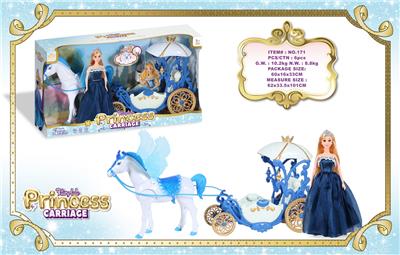 电动飞马+花亭马车+29CM实心公仔                                                                                                                                                     马叫声马蹄声（4粒5号电池不包） - OBL10429189