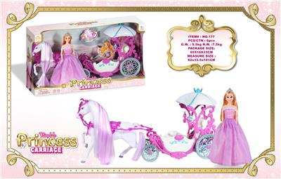 静态大马+花亭马车 +29CM实心公仔    
（无任何电功能）   - OBL10429195