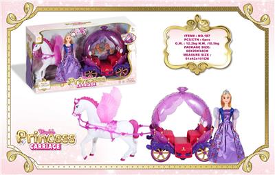 手动飞马马+钻石球车+29CM实身公仔
（无任何电动功能） - OBL10429205