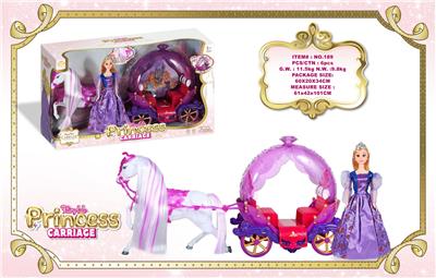 静态大马+钻石球车+29CM实身公仔 
（无任何电动功能） - OBL10429207