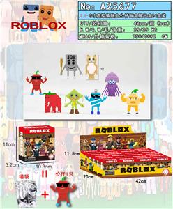 2.5-3寸虚拟世界偷脑虫公仔盲盒展示盒24盒装 - OBL10429407