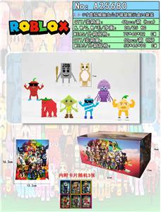 2.5-3寸虚拟世界偷脑虫公仔单只锡袋+3张卡片   24锡袋1展示盒 - OBL10429409