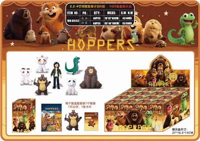 2.2-4寸河狸变身计划A组 16只盲盒展示盒 - OBL10429602