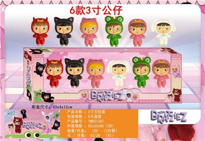 3寸贝拉兹 6只盒装 - OBL10429623