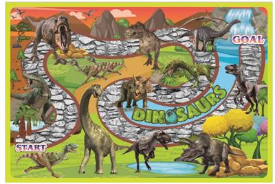 恐龙世界超大地图
145X98CM
无纺布，
加厚耐压耐皱，
可做地毯 - OBL10429870