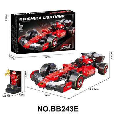 DIY拼装积木 闪电方程式（带颁奖台）
（514PCS) - OBL10430006