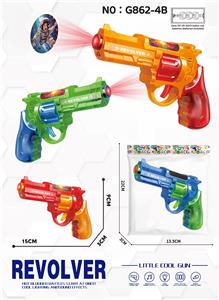 左轮-透明声光音乐投影小酷枪 - OBL10430120