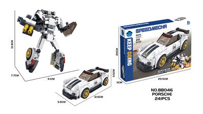 DIY益智拼装积木 保时捷 241PCS - OBL10430258