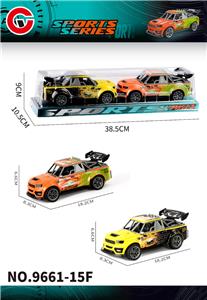 2只装惯性3DUV印骨架跑车 - OBL10430644