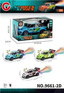 灯光声音喷雾惯性赛车 - OBL10430652