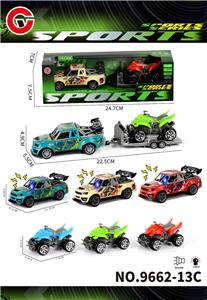 灯光声音回力赛车载滑行摩托车 - OBL10430671