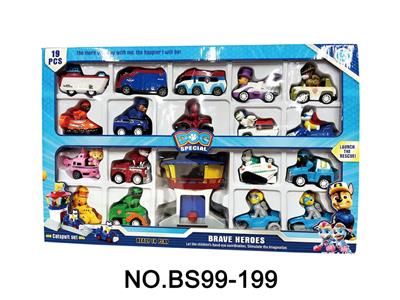 汪汪队弹射回力车18款套装 - OBL10431194