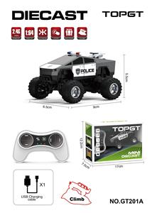 特斯拉皮卡警车黑 - OBL10431278