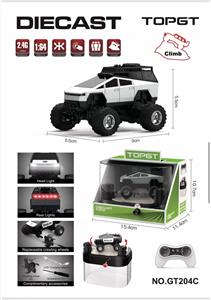 1:64合金遥控车+迷你遥控器+展示盒+单只装展示盒 - OBL10431281