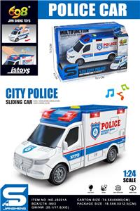 1:24小型警卫车
（滑行&灯光音乐） - OBL10432061