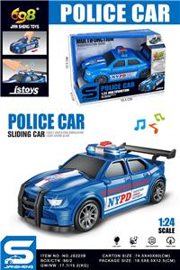 1:24小型警务车
（滑行&灯光音乐） - OBL10432069