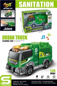 1:24小型环卫车
（滑行&灯光音乐） - OBL10432083