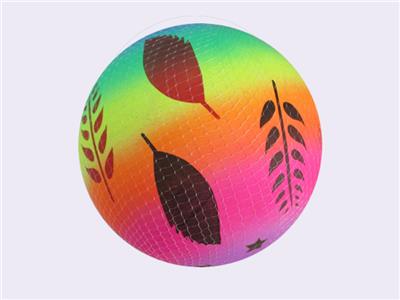 9-INCH LEAF RAINBOW BALL - OBL10433477