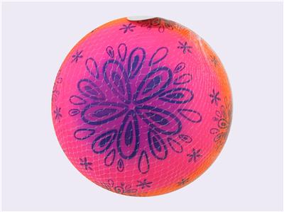 9-INCH FLOWER RAINBOW BALL - OBL10433486